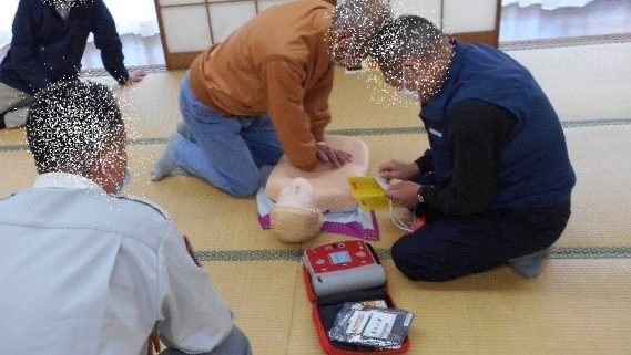 安全 つくば市 貸切バス 救急救命訓練